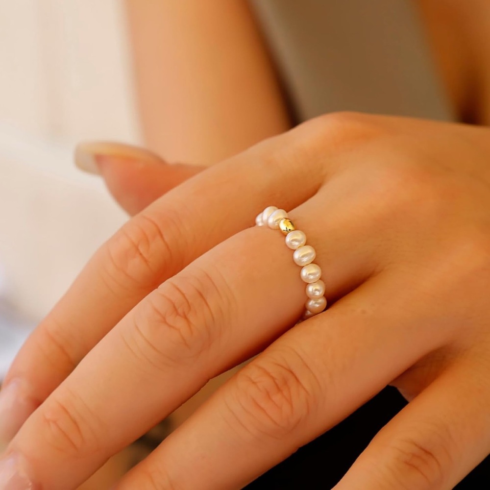 Freshwater Pearl Ring Timeless Elegance